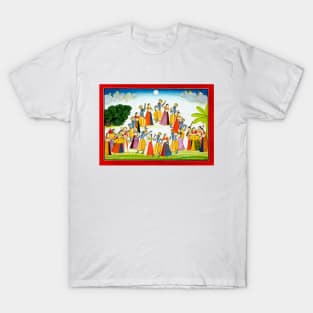 Dance of Krishna and the Gopis, Mughal, India 1750–65 T-Shirt